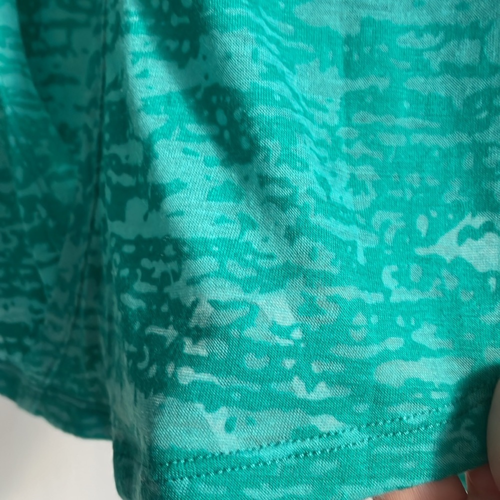 Balance Platinum Collection by Marika Teal Long Sleeve Athleisure Top S - Picture 5 of 6